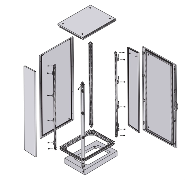 How to draw a smart power distribution cabinet for the exhibition hall 